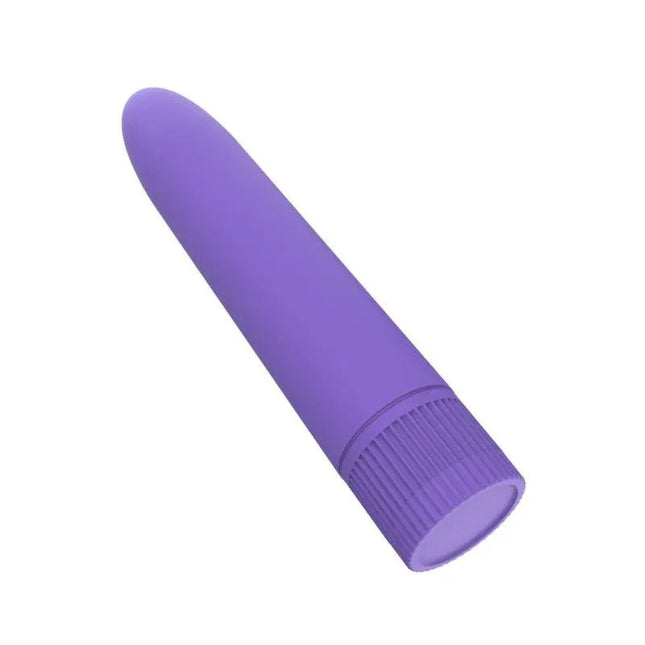 Vibrating Stimulator Purple by A-GUSTO, compact multi-frequency vibrator with rotating control, crafted from durable ABS material