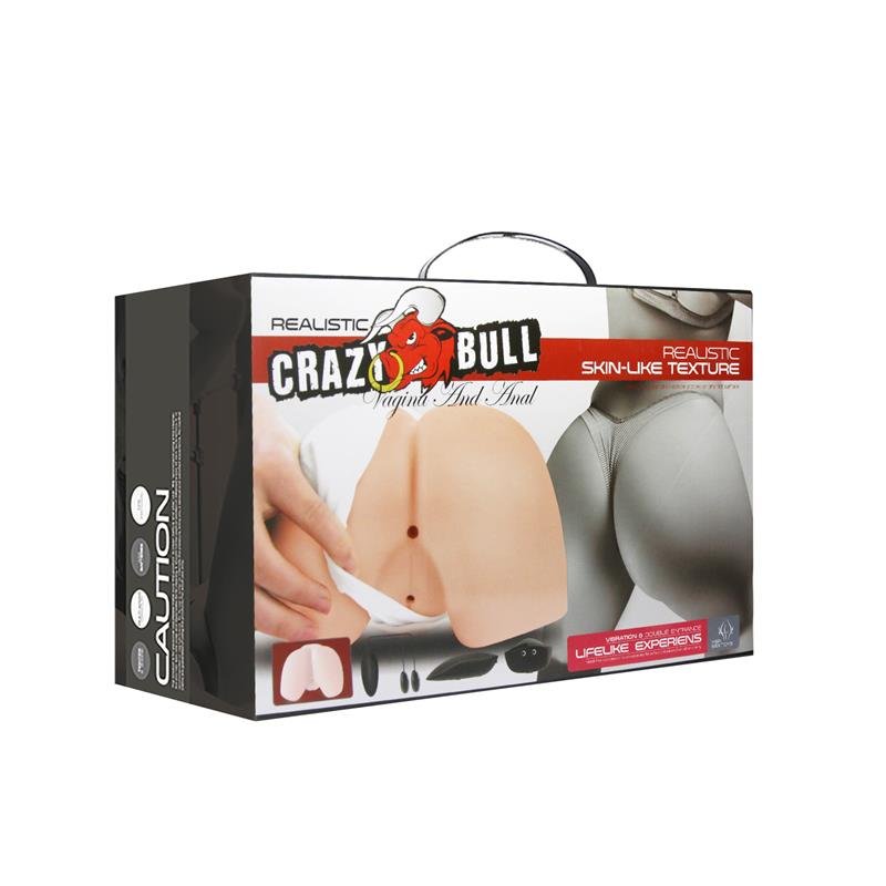 Vibrating Vagina and Ass Masturbator - secretsextoys.store