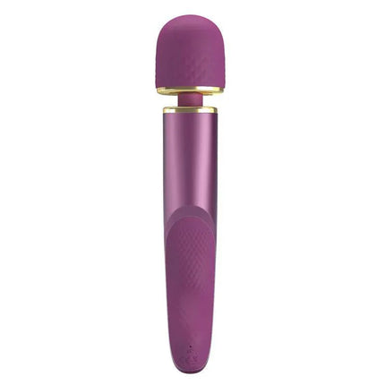 Vibrating Wand Silicona Purple, premium silicone massager with powerful motor and stylish purple design for personal relaxation.
