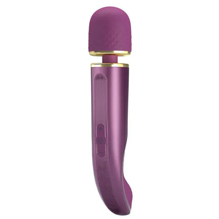 Vibrating Wand Silicona Purple silicone massager with powerful motor and purple exterior for personal relaxation and intimate moments.