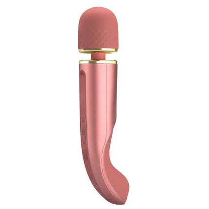 Vibrating Wand USB Silicone Pink massager with ergonomic design and powerful motor for targeted relief and relaxation.
