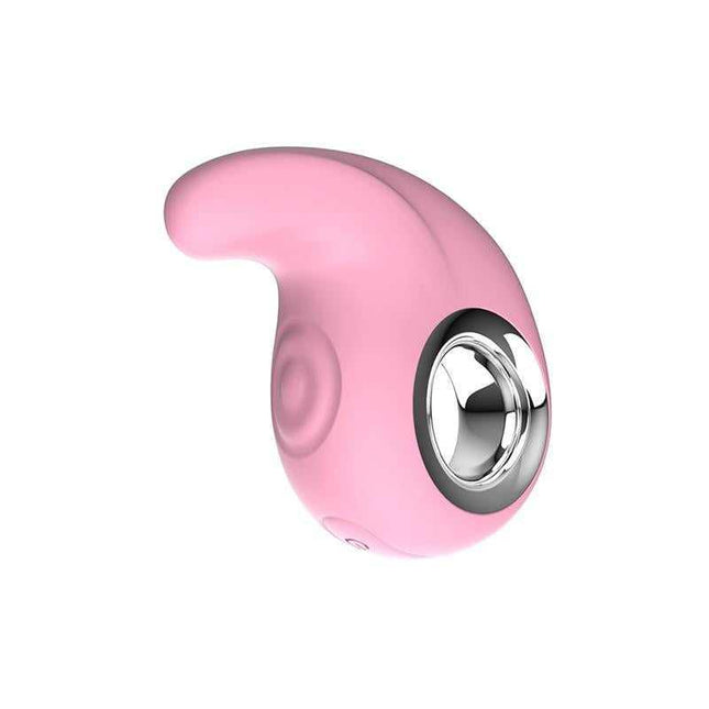 Pink Vibration Tapping Stimulator | Comma Stimulator Device with dual-action modes and precision controls.