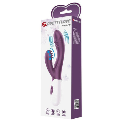 Packaging of Vibrator Andre 30 functions Purple