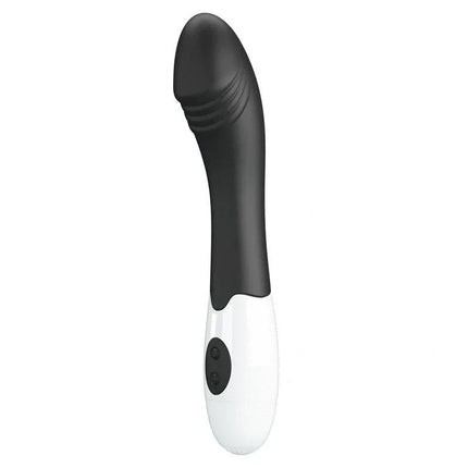Vibrator Elemental 30 functions Black with ergonomic design for G-spot stimulation and customizable vibration settings.