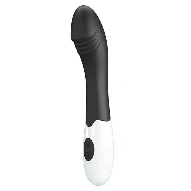 Vibrator Elemental 30 functions Black with ergonomic design for G-spot stimulation and customizable vibration settings.