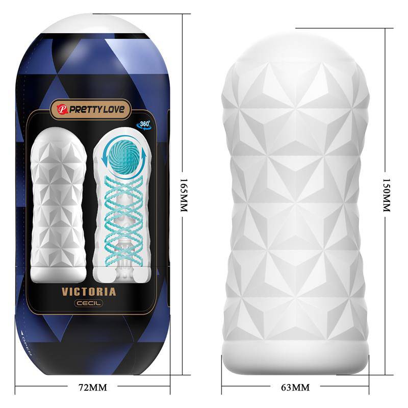 Victoria Cecil Manual Masturbator spinning ball - secretsextoys.store