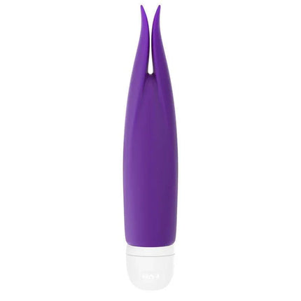 Volita Stimulator Violet compact clitoral vibrator with fluttering tips for enhanced sensation and powerful orgasms.