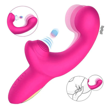 Volse Triple function Vibe with Finger and Pulsation Tapping for customizable, immersive pleasure