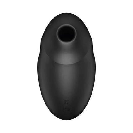 Vulva Lover 3 Clitoris Sucker Black stimulator with soft silicone head for clitoral stimulation.