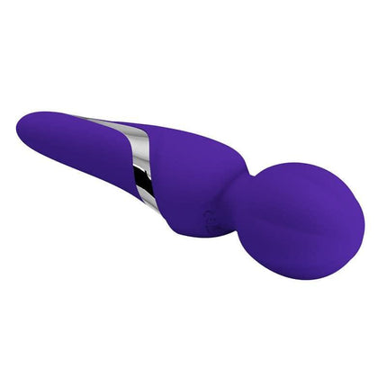 Walter Massager Wand Violet - cordless, deep-tissue handheld massager with powerful motor and rounded head for muscle relief