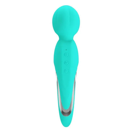 Walter Wand Massager Aqua with rounded head for deep vibrations and muscle relief, ideal for post-workout recovery and relaxation.