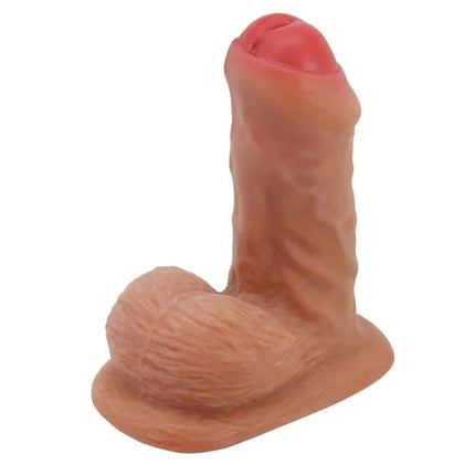 Warnell Realistic Dildo featuring lifelike texture, veined shaft, and realistic design for a true-to-life experience.