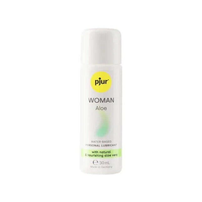 Water-based Lubricant with Aloe Vera 30 ml bottle for soothing and hydrating intimate experiences.