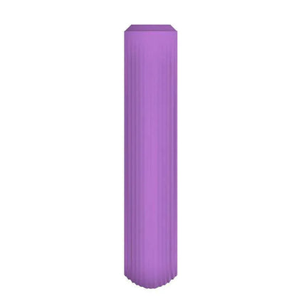 Whim Digital Display Vibrator Bullet 12.9 cm in purple, featuring a textured design for enhanced stimulation.