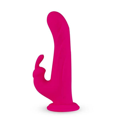 Whirl-Pulse Vibe and Rotator Remote Control Waterproof USB - Pink Rabbit Vibrator with Suction Cup