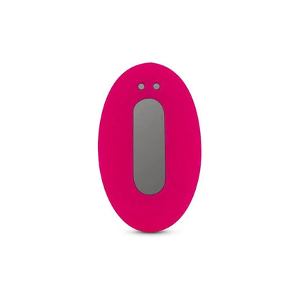 Whirl-Pulse Vibe and Rotator Remote Control Waterproof USB in pink with sleek design and user-friendly interface.