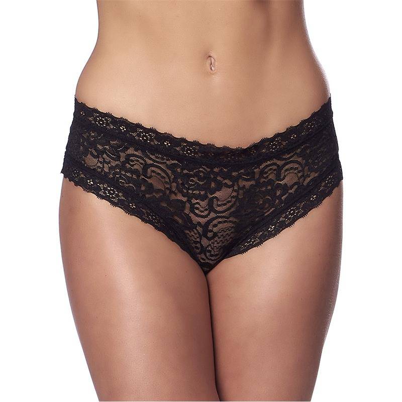 Wide Panties Corset Type Black One Size - secretsextoys.store