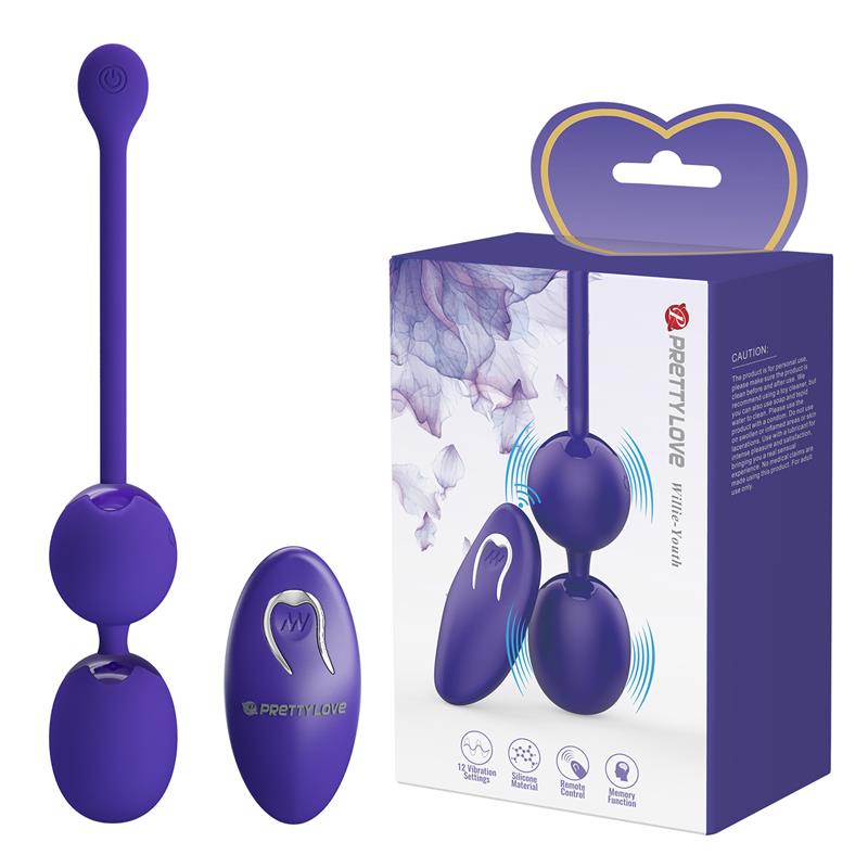 Willie Youth Vibrating Kegel Balls with Remote - secretsextoys.store