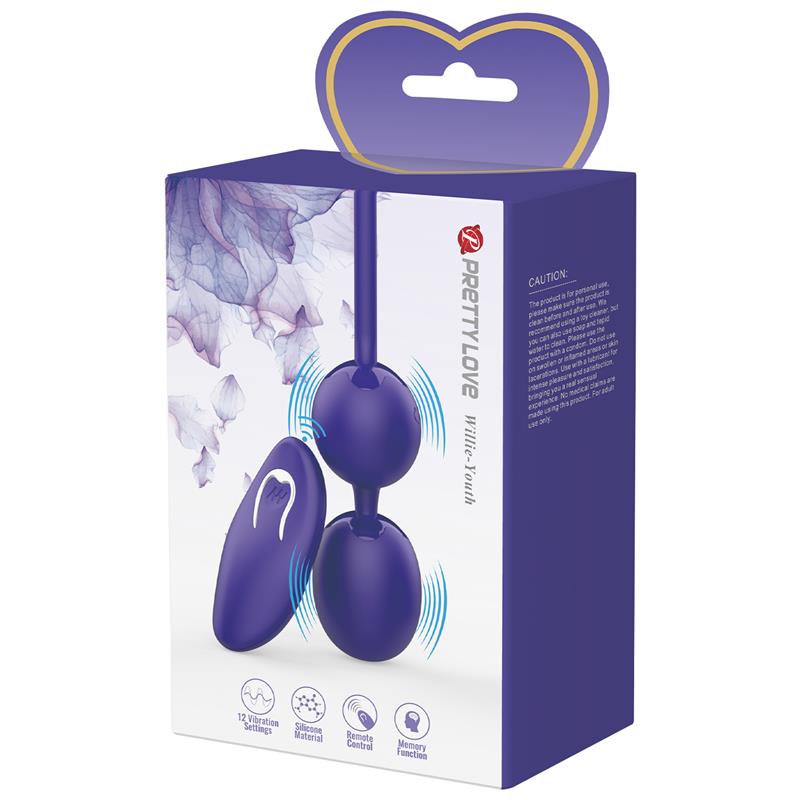 Willie Youth Vibrating Kegel Balls with Remote - secretsextoys.store