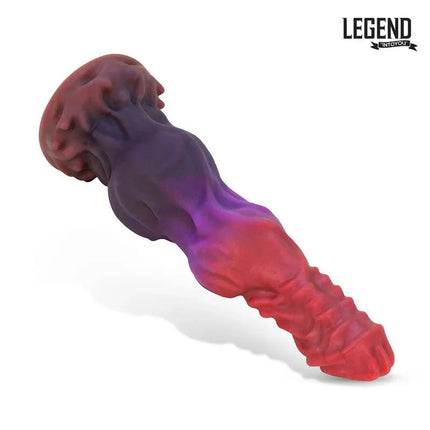Wortak Liquid Silicone Dildo 24,8 cm in vibrant colors from Legend Dildos, featuring ultra-smooth silicone for immersive, versatile play.