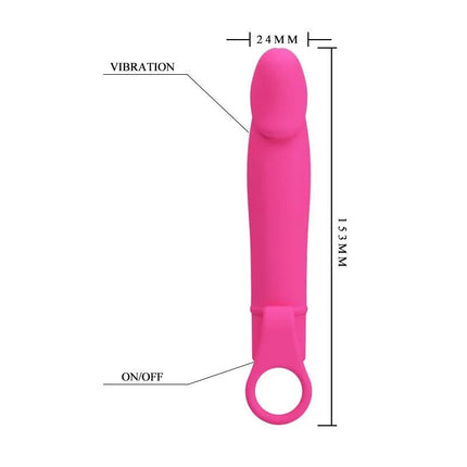 Xiuhcoatl G-spot Vibe Silicone in pink with ergonomic design and 10 vibration speeds for targeted pleasure