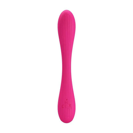 Yedda Vibrator Bendable Pink, ergonomic design, features 12 vibration functions for versatile pleasure, flexible shape for targeted stimulation.