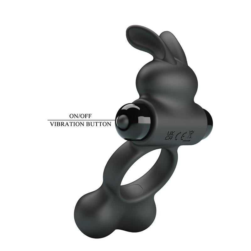 Yusuf Vibrating Penis Ring with Steel Beads - secretsextoys.store